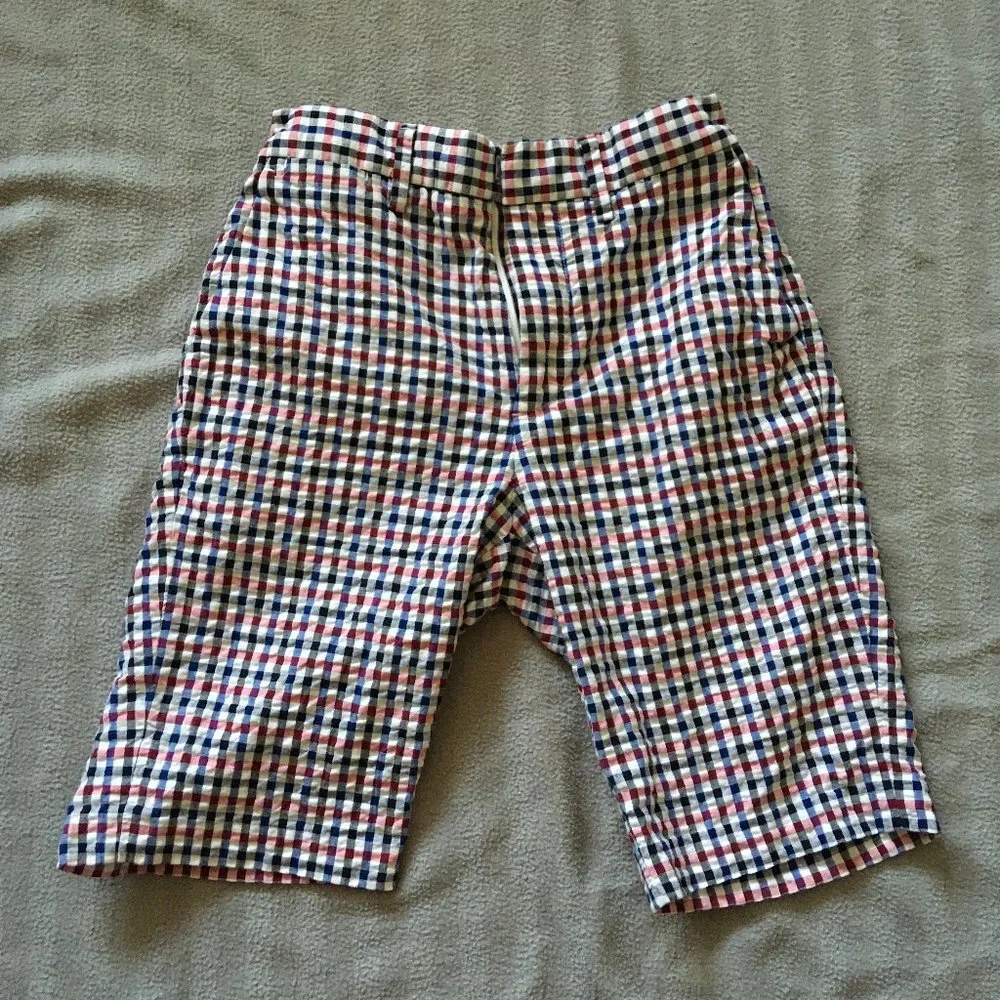 J. Crew Crewcuts Ludlow Slim Red White And Blue Pants Size 10 - Picture 1 of 5